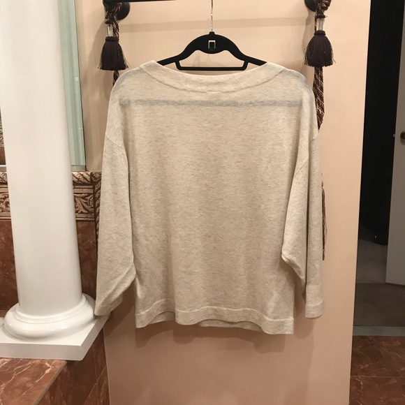 SHAE Dropped Shoulder Bell Sleeve Boatneck Sweater - Picture 5 of 7